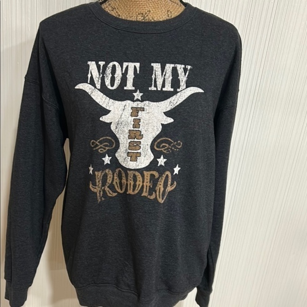 Charcoal Graphic Sweatshirt